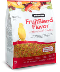 ZuPreem FruitBlend Flavor with Natural Flavors Bird Food for Very Small Birds